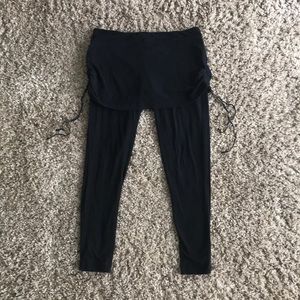 Skirted yoga pants leggings